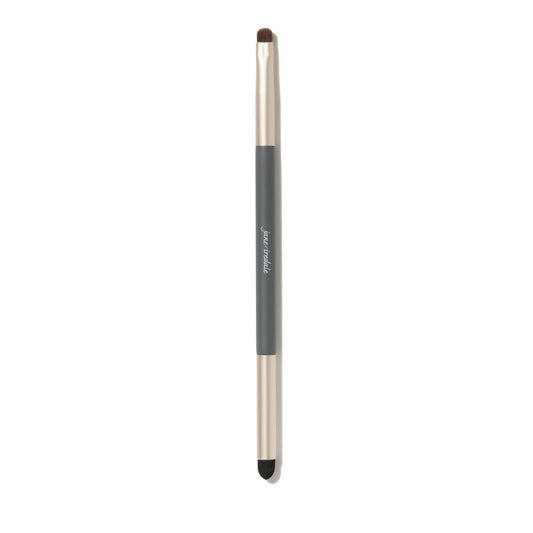 jane iredale Pro Series Smudge Eye Brush, Ultra-Small, Dual-Ended Defining Cosmetic Brush & Smudger for Cream and Powder Makeup, Vegan, Cruelty Free