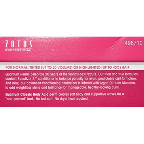 Quantum Classic Body Acid Perm for Normal, Tinted or Highlighted Hair (3 Pack)
