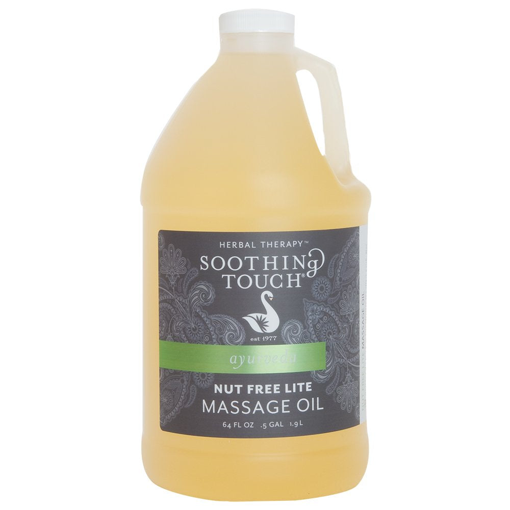 Nut Free Massage Oil - Soothing Touch W67354H | 1/2 Gallon Size