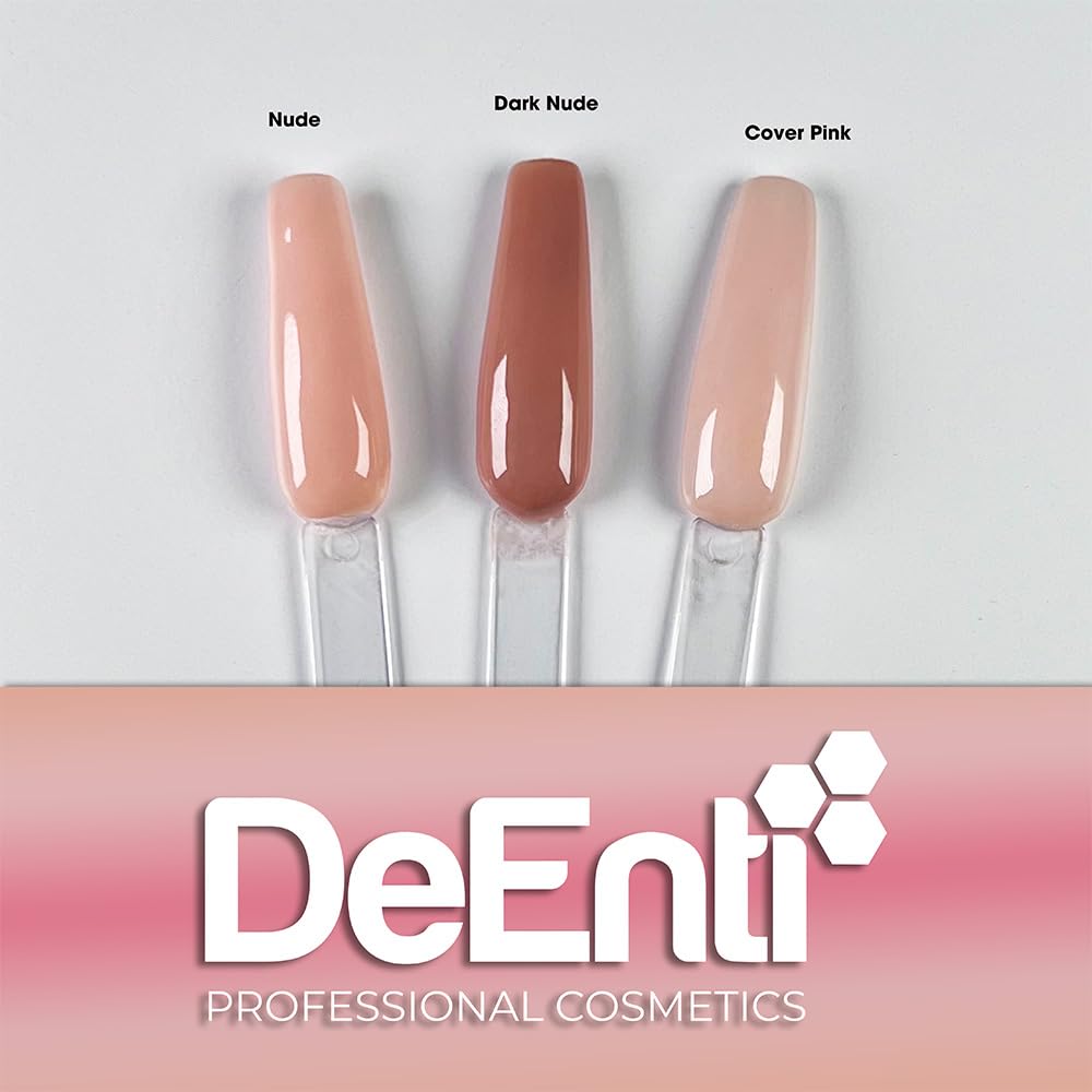 DeEnti Acrylic Nail Powder - 4oz Dark Nude|Professional Grade, Bubble-Free Acrylic Powder for Nails | Long-Lasting, Chip-Resistant Nail Acrylic Powder for Carving, Extensions & Fake Nails