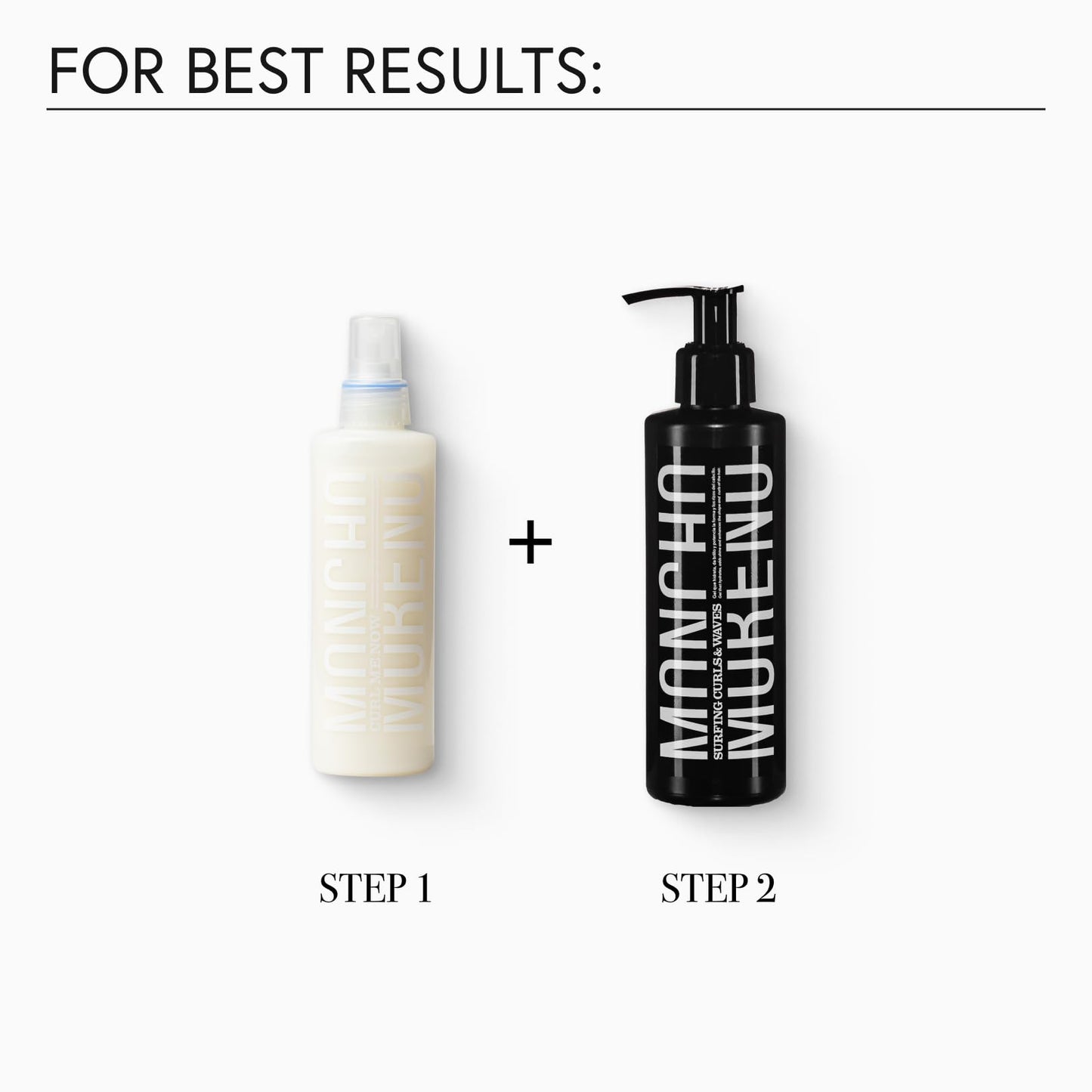 MONCHO MORENO Surfing Curls & Waves - Curl Defining Gel, Flexible Hold & Anti-Frizz Styling Hair Gel for Curly & Wavy Hair, Enhances Definition with Coconut Oil, Mango & Rosemary (7.0 Fl Oz)
