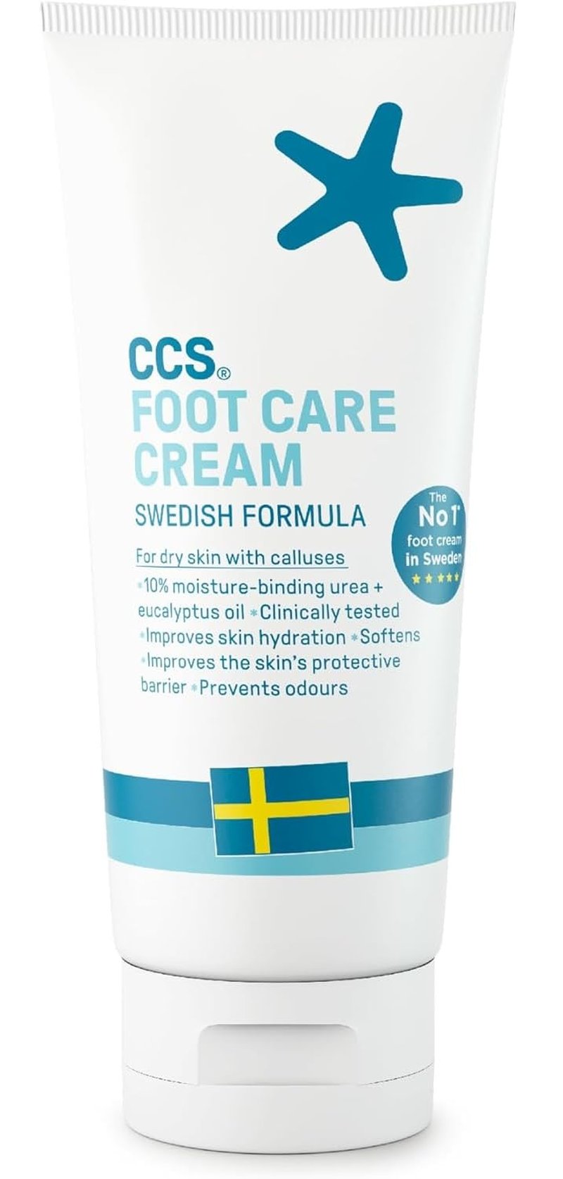 THREE PACKS of CCS Foot care Cream 175ml by CCS