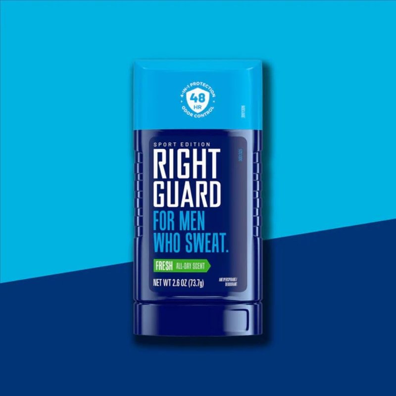 Right Guard Sport Antiperspirant, Fresh 2.6 oz (Pack Of 6)
