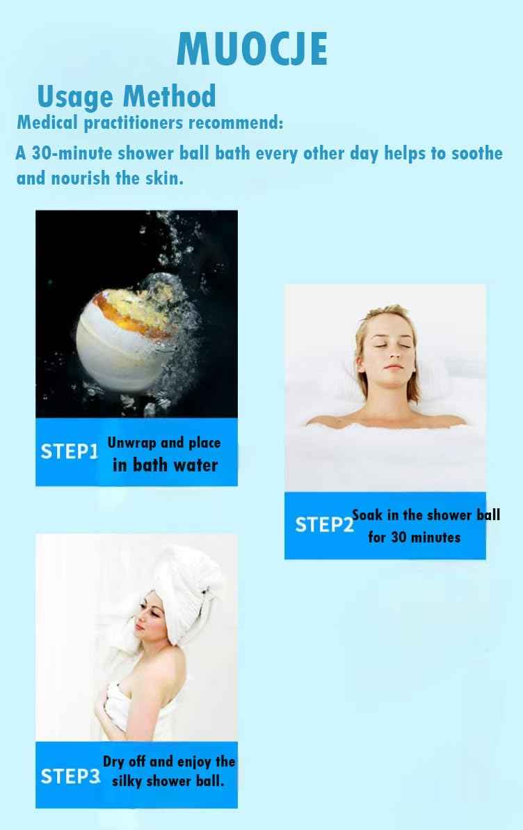 Bath Bomb Gift Set 9 - Valentine's Day Gift for Ladies, Relaxation Essentials, Bath Bomb, Immersion in Himalayan Sea Salt