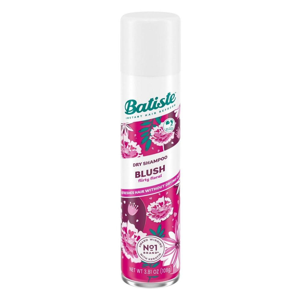 Batiste Dry Shampoo, Blush Fragrance, 3.81 OZ. (Pack of 6)