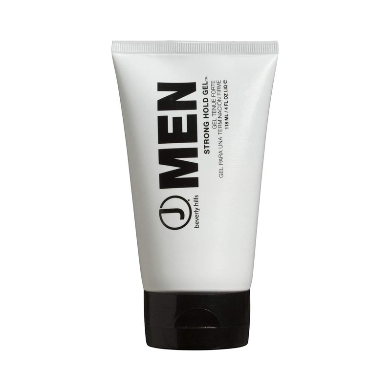 J Beverly Hills Men's Hair Gel - Strong Hold with Aloe Vera for Hair Growth | 2 Oz & 4 Oz Options