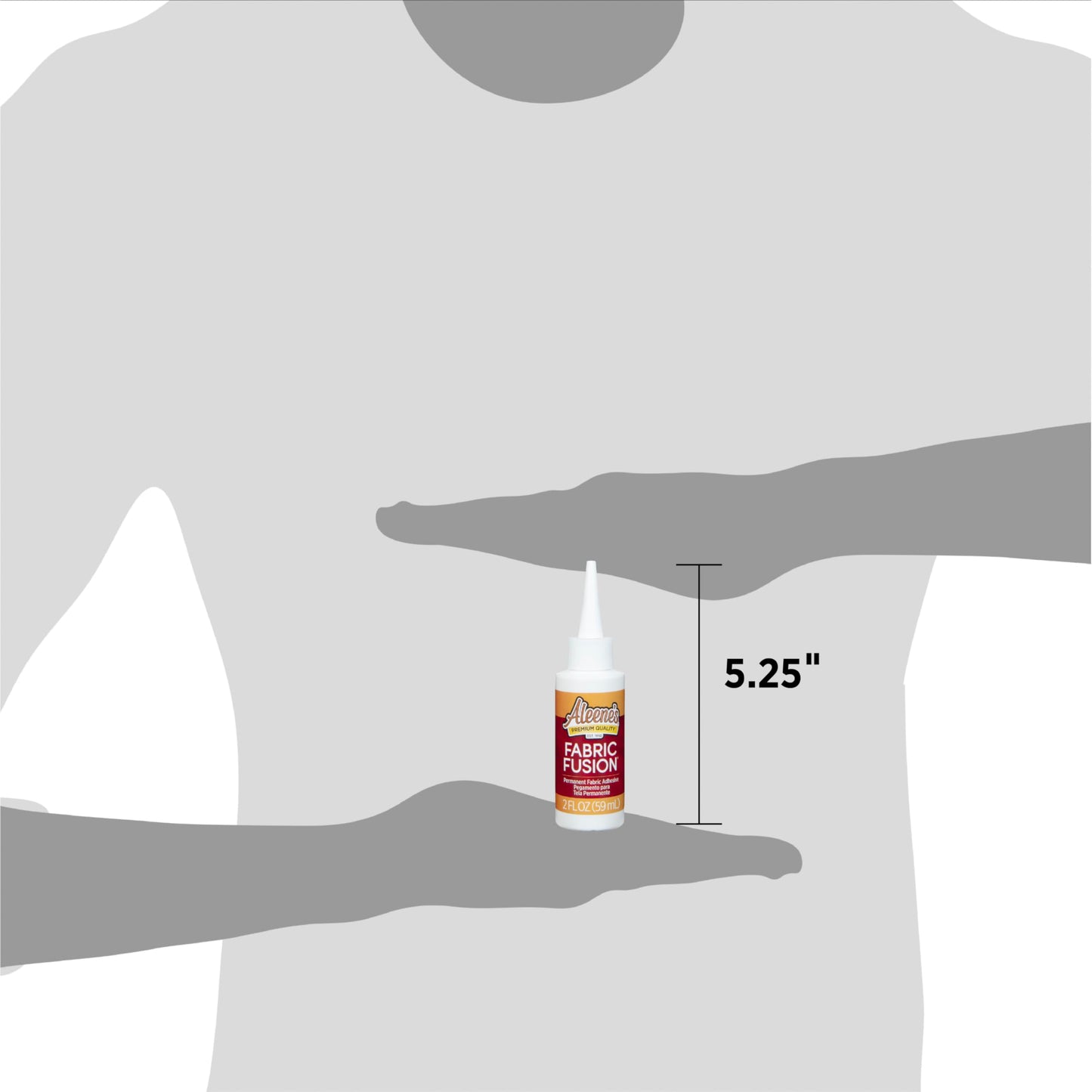 Aleene's Fabric Fusion Permanent Fabric Adhesive, 2-Ounce