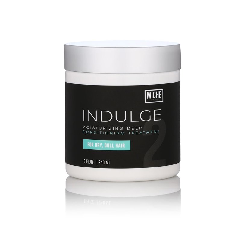 Miche Indulge Hair Conditioner 8oz Deep Conditioner for Curly Hair Treatment for Dry, kinky and curly Damaged & Color Treated Hair Repair, Nourish & Hydrate with Hair Mask 8oz