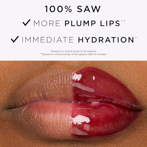 tarte maracuja juicy plumping lip oil - Hydrating & Volumizing Lip Plumper Gloss Balm with Nourishing Hyaluronic Acid & Vitamin E, Plumps & Moisturizes, Vegan & Cruelty Free