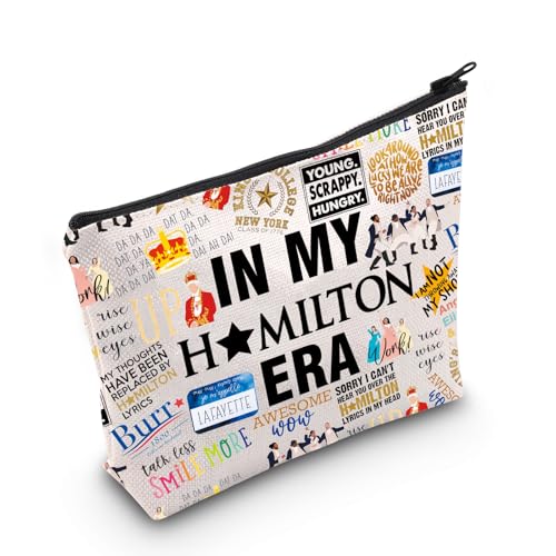 WCGXKO American Musical Gift In My Musical Makeup Bag Theater Lover Gift (HMusical Bag)