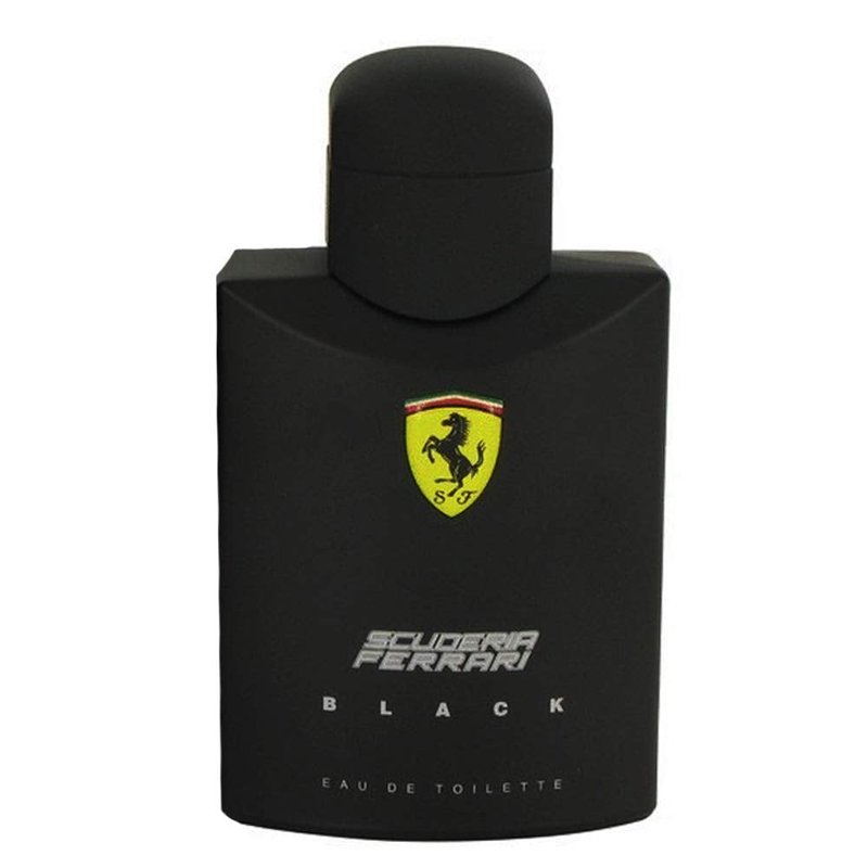 Ferrari Scuderia Black Eau De Toilette Spray For Men, 4.2 Ounce
