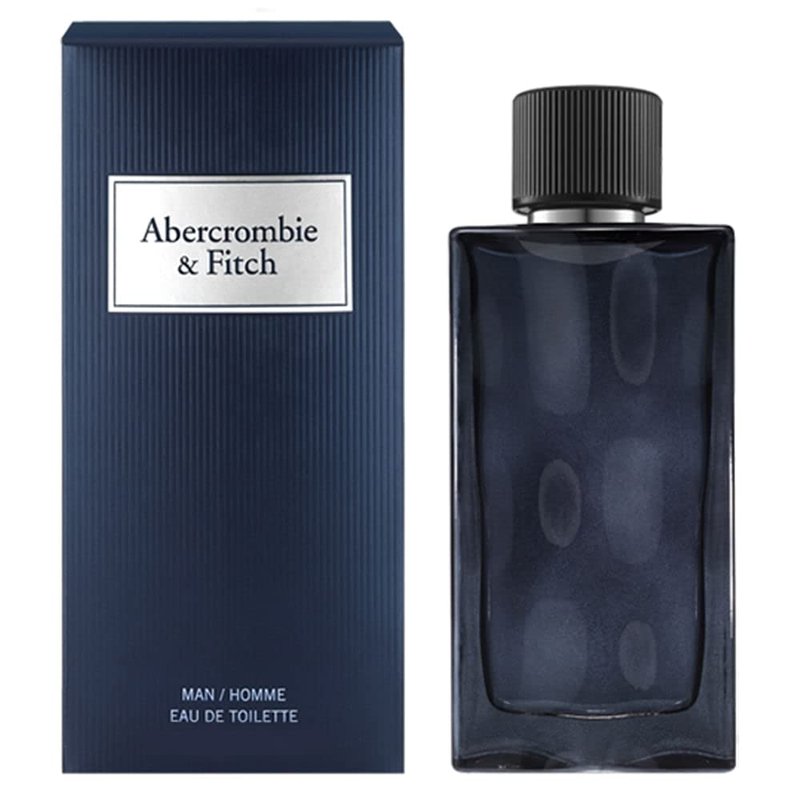 Abercrombie & Fitch First Instinct Blue Cologne for Men - 3.4 Oz EDT Spray | Fresh & Invigorating Fragrance
