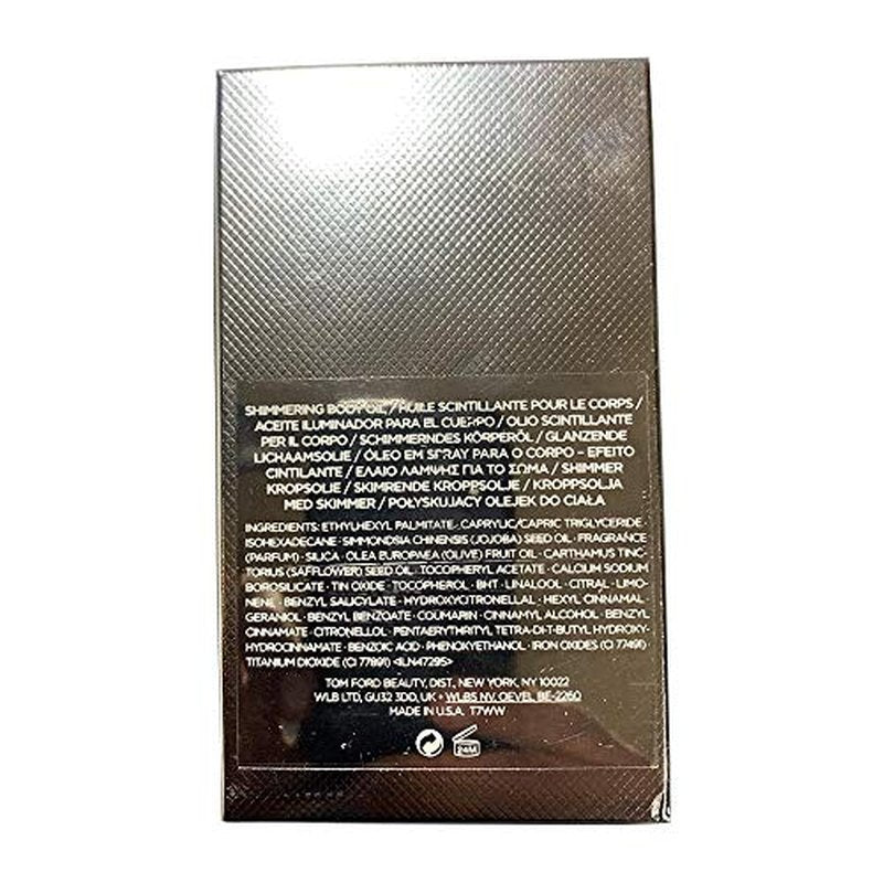 Tom Ford Soleil Neige Sheer Body Oil 3.4 Ounce