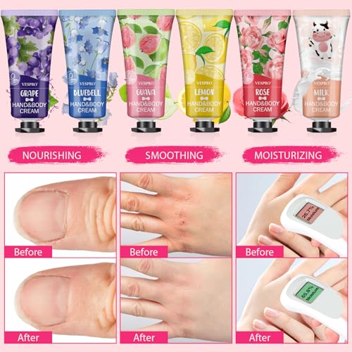 182 Pack Hand Cream Set, Stocking Stuffers for Women, Hand Lotion for Christmas Gifts, Thank You Gifts, Bridesmaid Gifts, Birthday Gifts and Small Gifts, Hand Lotion Travel Size for Dry Cracked Hands