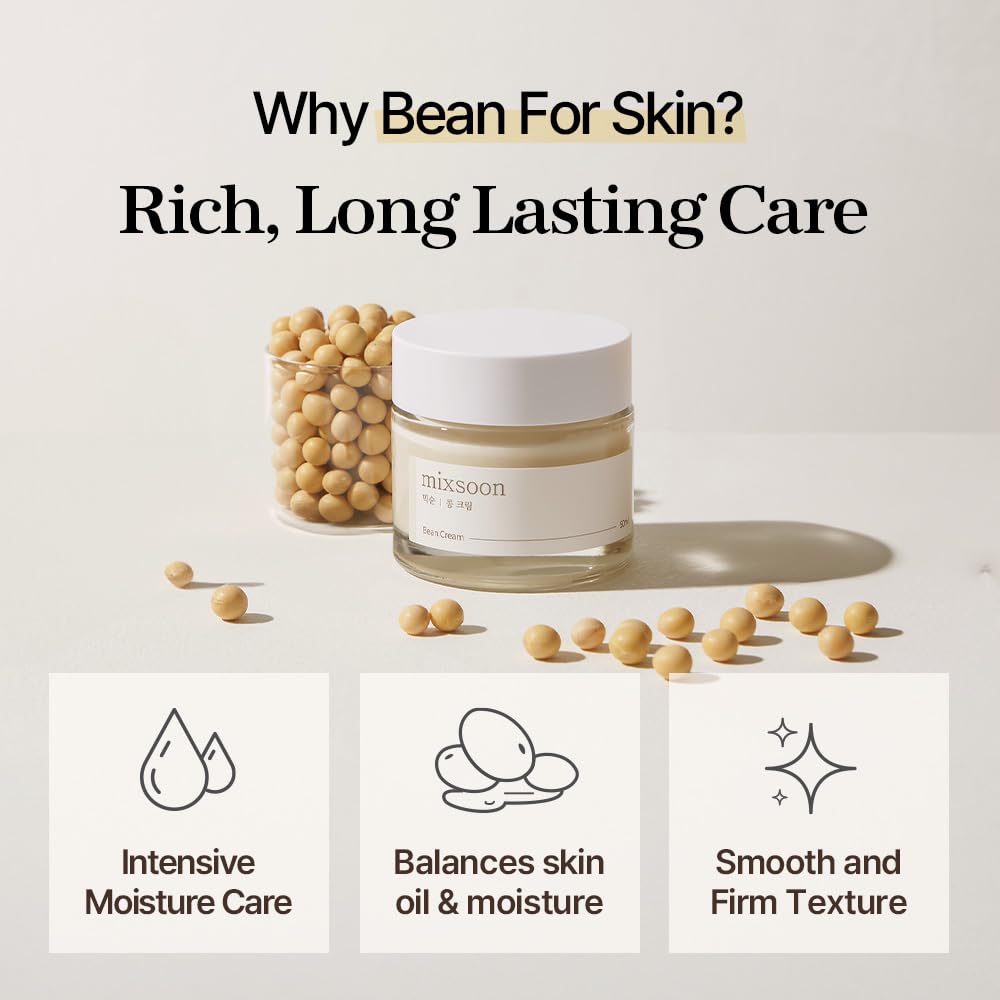 Bean Eye Cream - Hydrating 0.67 fl oz | Nourishing 1.69 fl oz for Dark Circles & Puffiness
