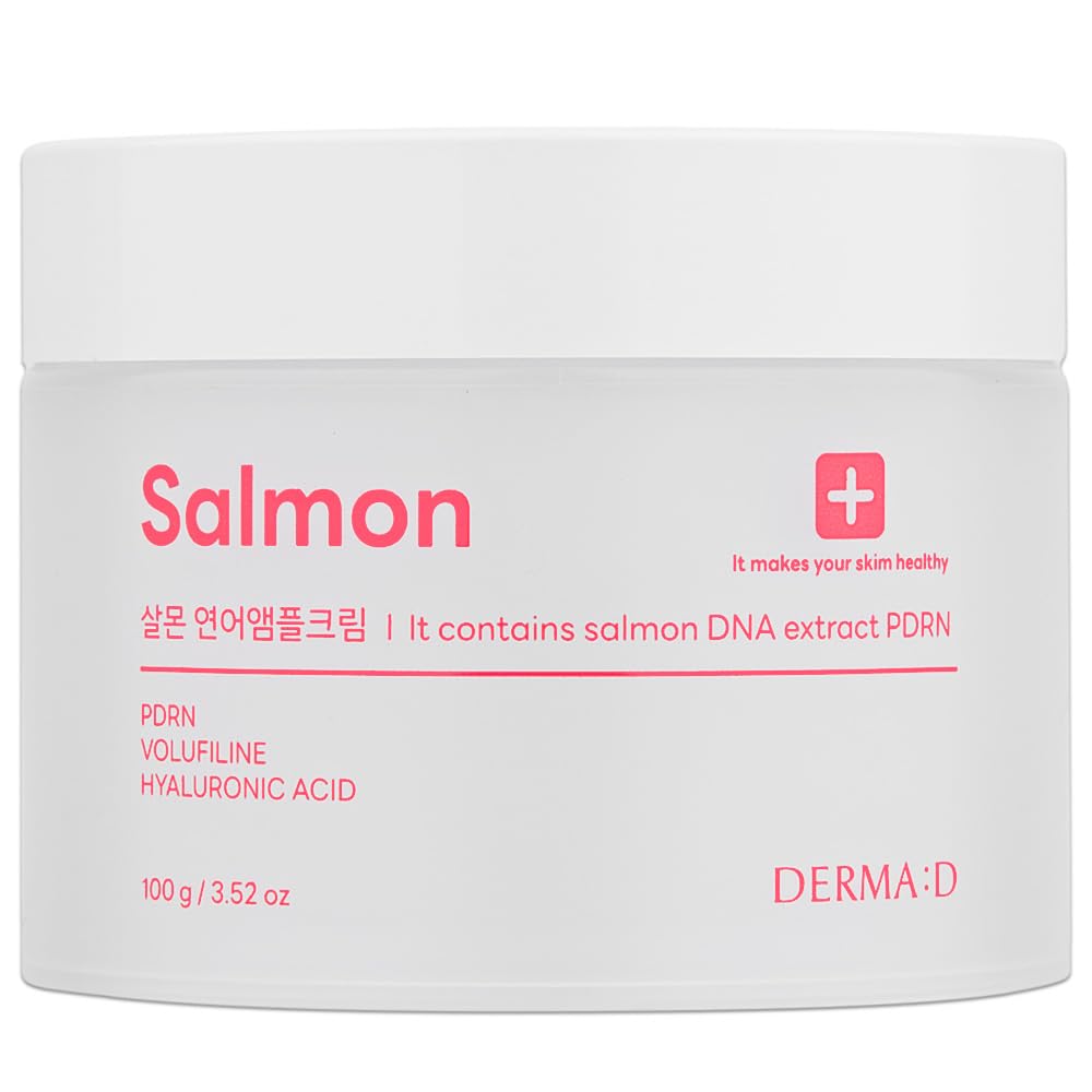 DERMA:D PDRN Gel Moisturizer for Oily Skin, Lightweight Korean Face Cream