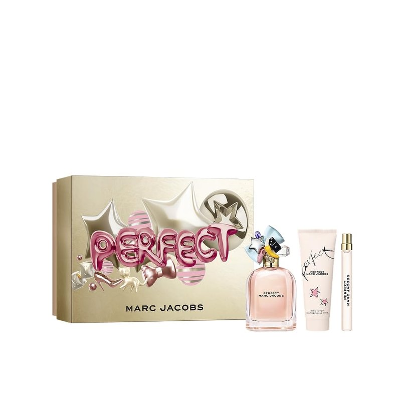 Marc Jacobs Perfect 3.3 fl. Oz EDP + 0.3 fl. Oz EDP + 2.5 fl. Oz Body Lotion 3-pc Set (Holiday FY26)
