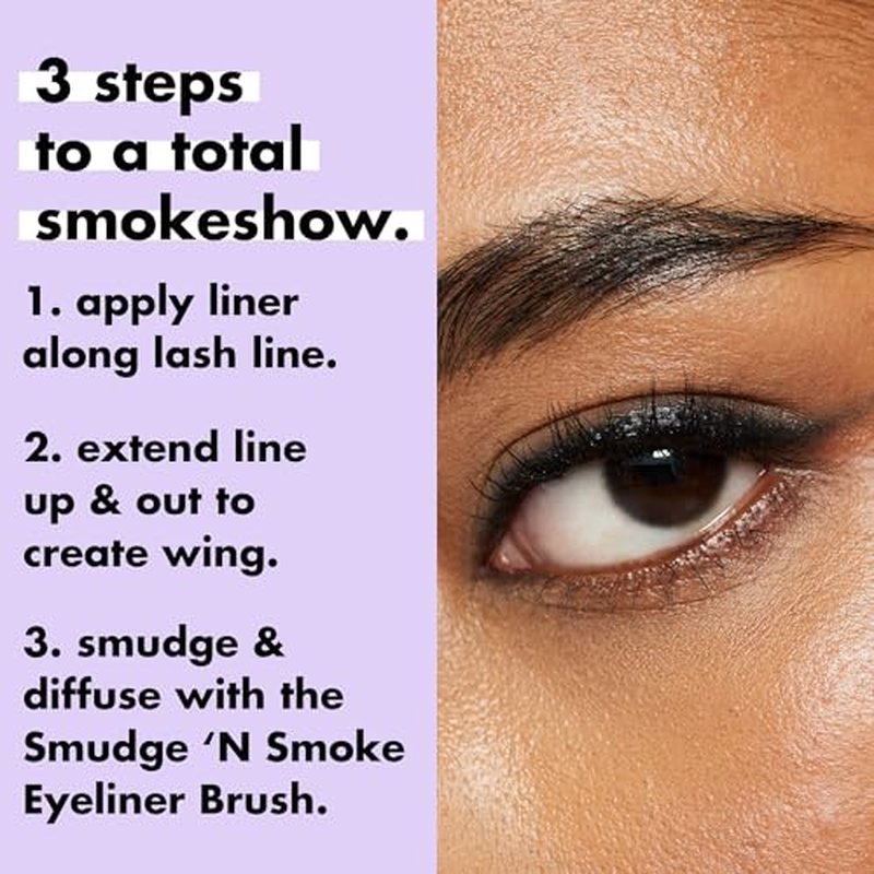 e.l.f. Smoky Kohl Eyeliner, Eye Pencil For Creating Long-Lasting, Bold, High-Pigmented Makeup Looks, Vegan & Cruelty-Free, Black Velvet