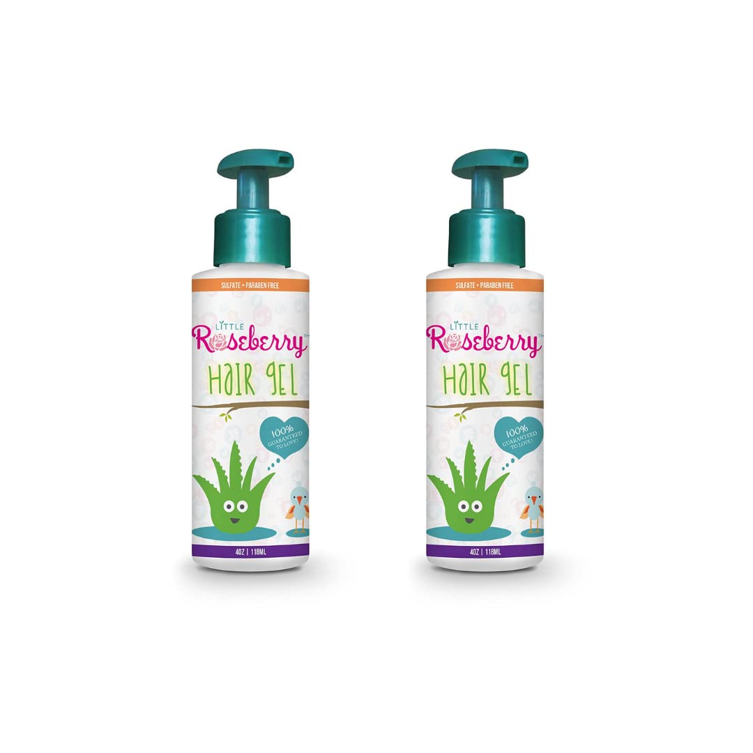 Hair Gel for Kids - Light Hold, Chemical-Free Formula with Organic Aloe Vera & Vitamins | Safe for All Ages