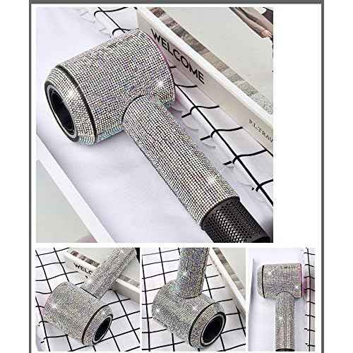 Bright Diamond Sticker Decals for Dyson Supersonic Hair Dryer HD01 HD03(Phantom Diamond)