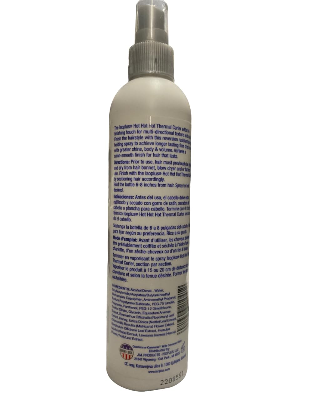 Isoplus Hot Hot Hot Thermal Curler 10 Oz (Pack of 2)