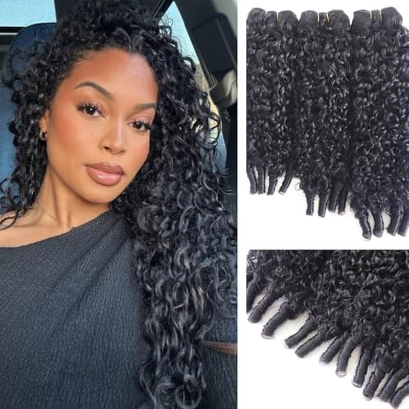 Burmese Curly Bundles Human Hair 121416 Inch 100% Unprocessed Raw Virgin Hair Bundles Water Wave Bundle Hair Extensions Double Weft 3C4A Burmese Kinky Curly Human Hair Bundles with Spiral End