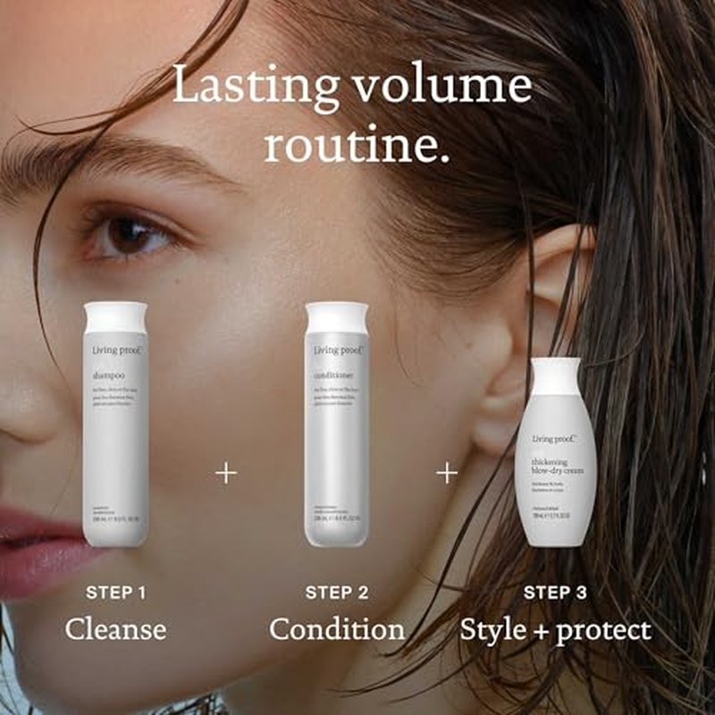 Living Proof Full Shampoo Volumizing Shampoo ? Adds Volume, Bounce, Long-Lasting Fullness, Gentle, Paraben & Silicone Free, Safe for Color Treated Hair