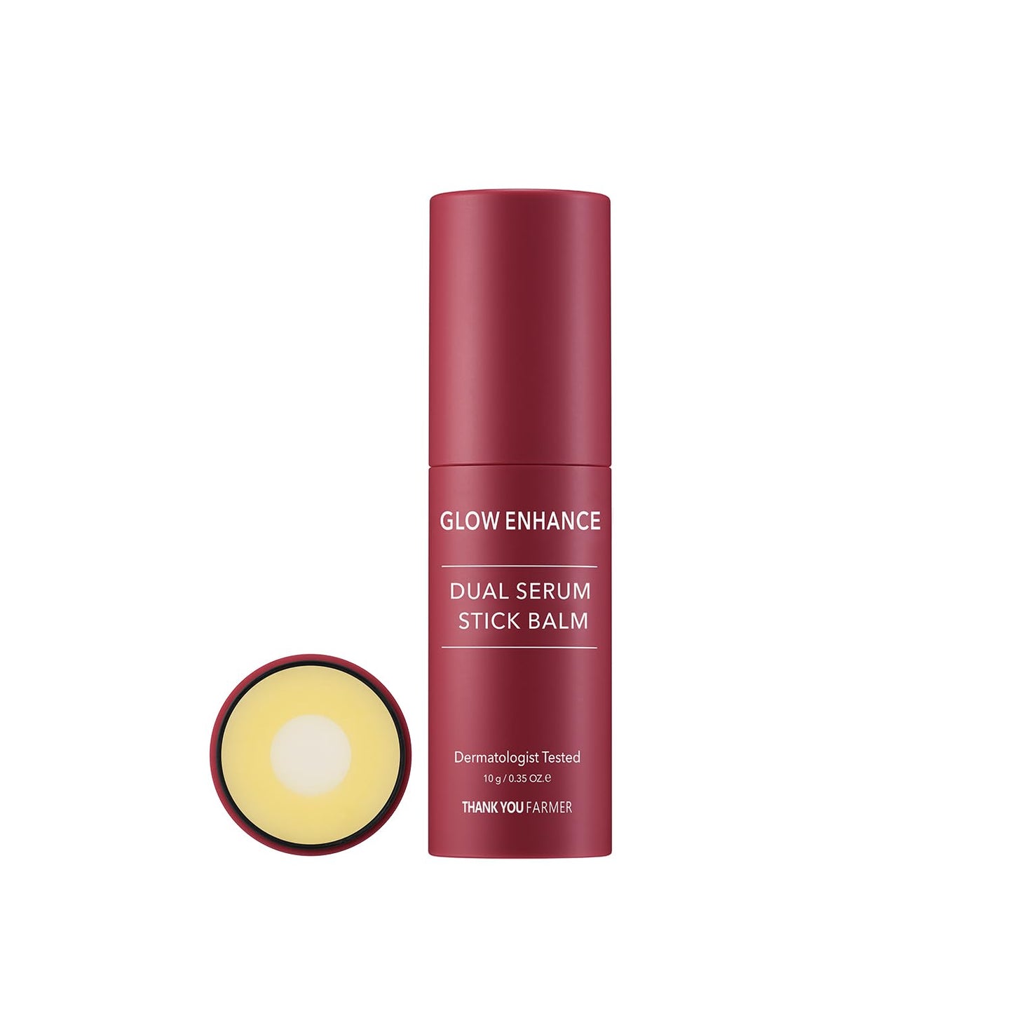 Glow Enhance Dual Serum Stick Balm - Korean Eye Cream for Fine Lines, Crows Feet | 0.35oz