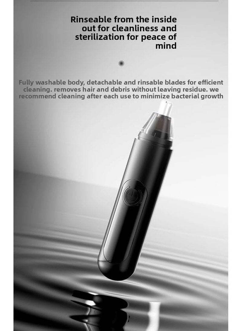 Nomobark Mr Bold Nose Hair Trimmer for Men 2026 (Black)