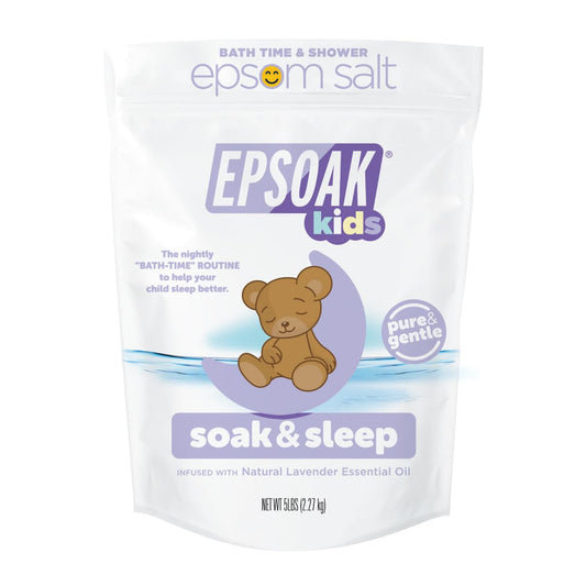 Epsoak Kids 5 lb. Bulk Bag Lavender Soak & Sleep Epsom Salt - San Francisco Salt Company