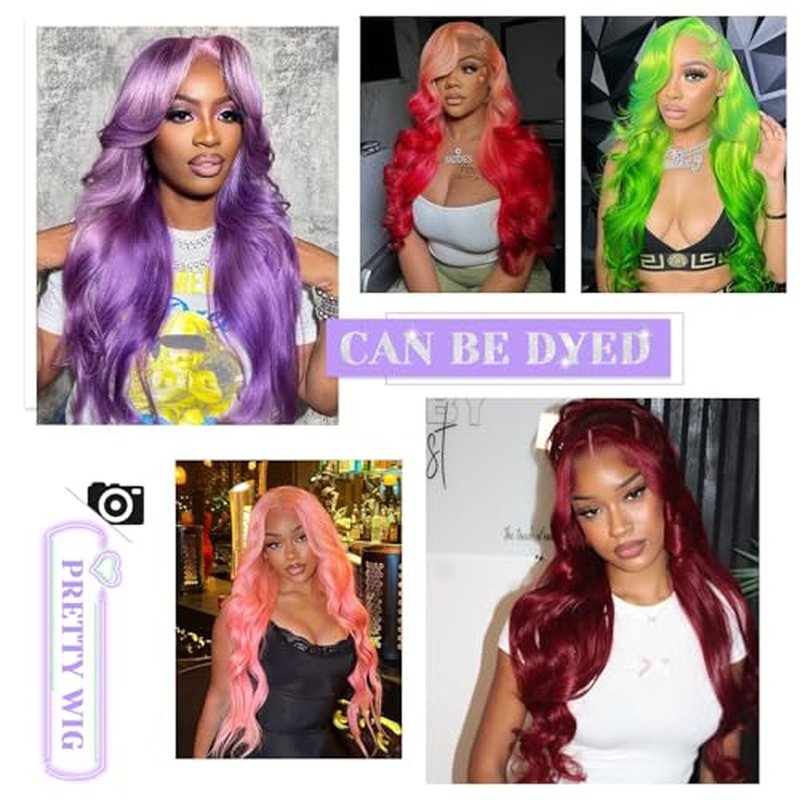 30 Inch 613 Lace Front Wig Human Hair 200 Density Blonde Wig Human Hair 613 13x6 HD Lace Frontal Wig Body Wave Lace Front Wigs Human Hair Pre Plucked 613 Wig for Women