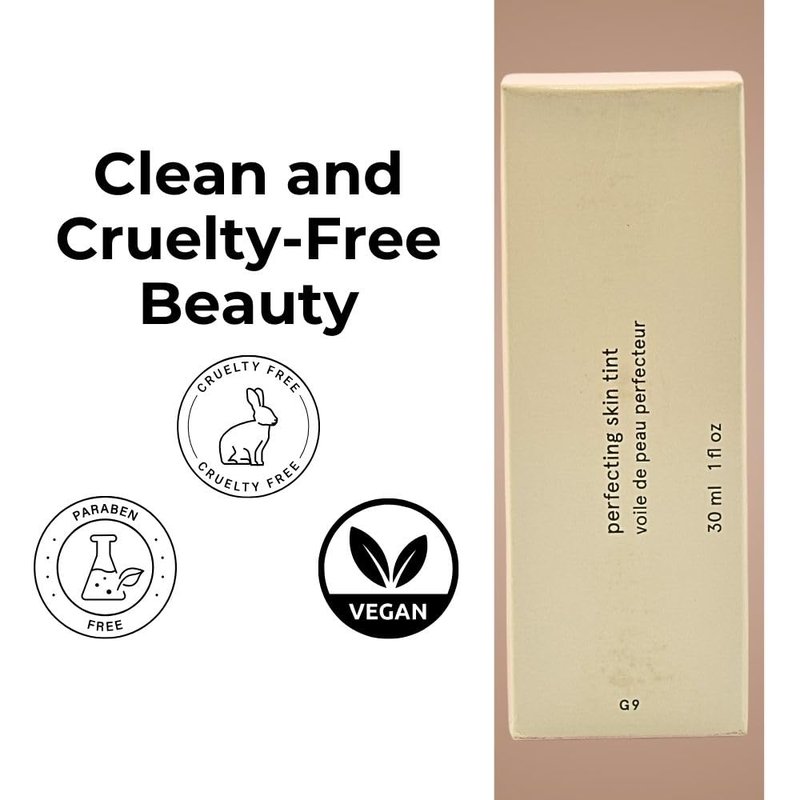 Glossier Perfecting Skin Tint - Dewy Sheer Coverage for Medium Warm Skin Tone | Lightweight Formula