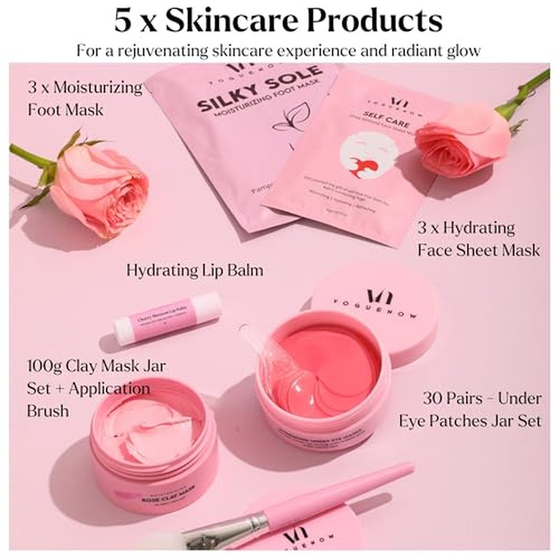 Spa Gifts for Women - Premium Self Care Spa Kit With Bath, Skin Care Sets & Self Care Items - Ultimate Pampering Set - Christmas Gifts for Women - Birthday Gifts- Spa Gift Baskets (Pack of 20)