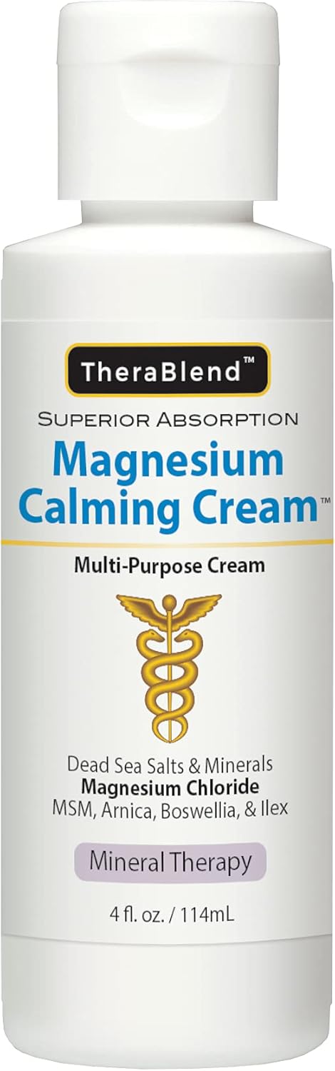 Magnesium Calming Cream - Soothing Moisturizer for Stress Relief | 4 oz