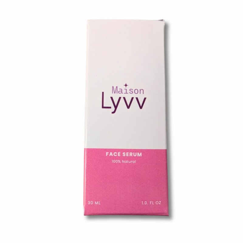 MAISON LYVV Hydrating Face Serum with Baobab, Moringa, Jojoba & Rosehip Oils, Natural Moisturizing Facial Treatment for Even Radiant Complexion, 1.01 fl oz