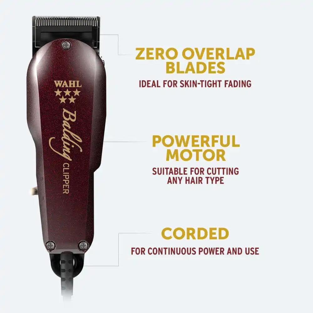 5 Star Balding Clipper - Model # 8110 - Red