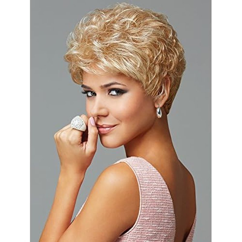 hairuwear Eva Gabor Acclaim Short Layered Average Size Comfort Cap Wig, Sugared Smoke