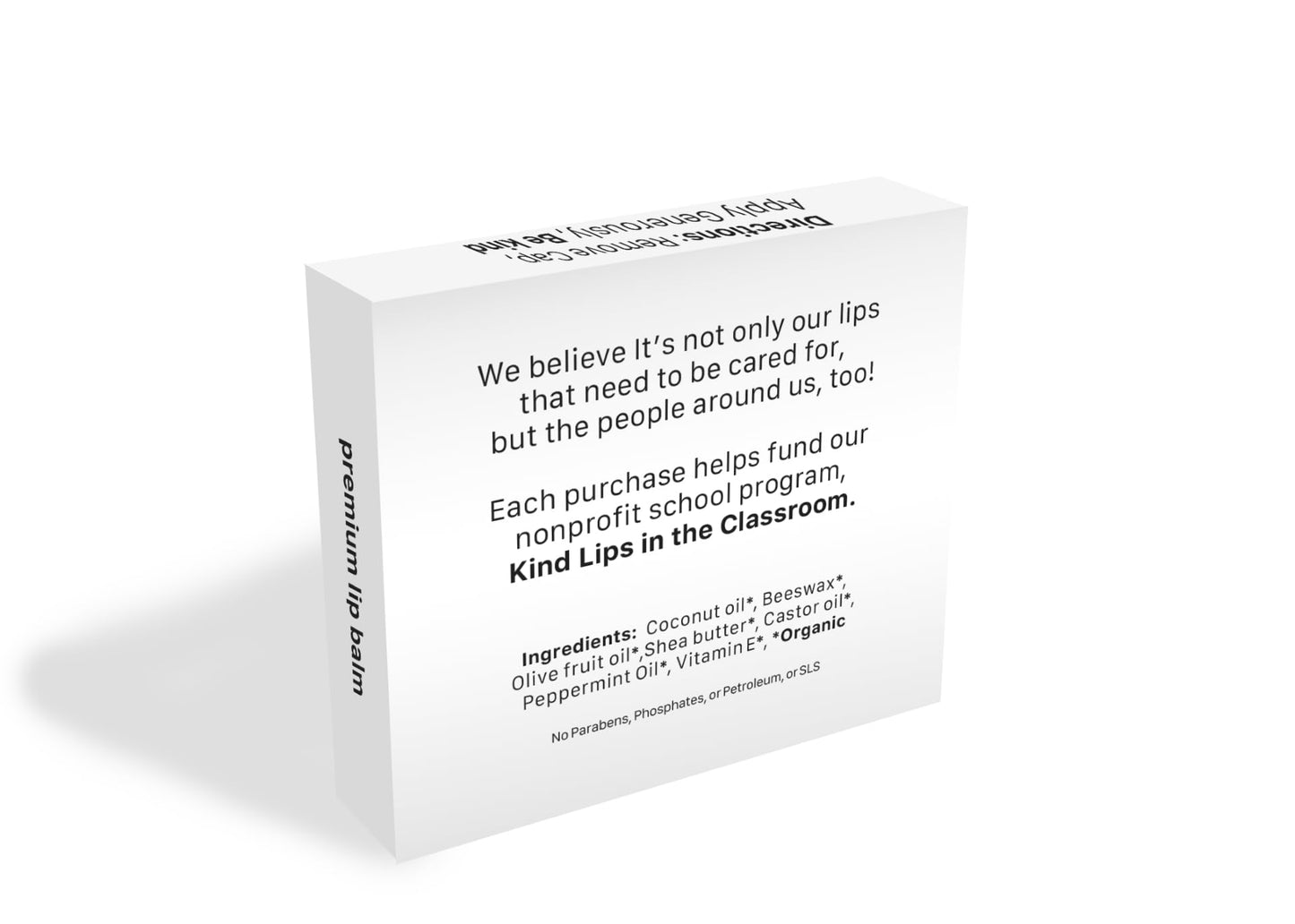 Kind Lips Organic Lip Balm Mint Mint Extra Minty 5-Pack, Natural Moisturizing Lip Care for Dry Lips, Gluten-Free, Cruelty-Free, Grain Free, Beeswax Lip Balm – Small Business, Made in USA