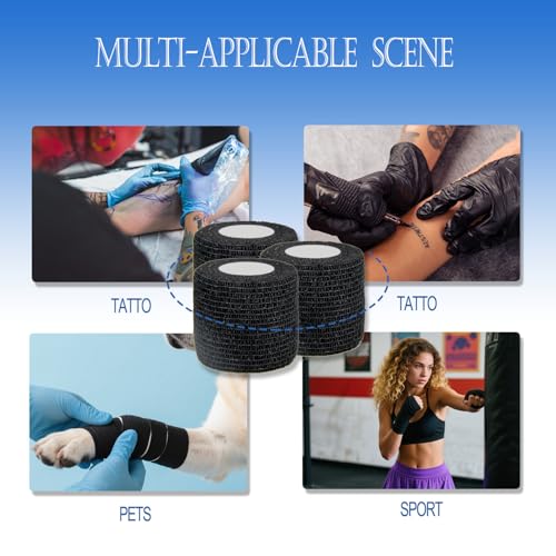 Large Pen Machine Covers with Grip Tapes - Gakonps 4pcs Grip Wraps and 200pcs Machine Pen Bags Grip Covers Combination Pen Sleeves