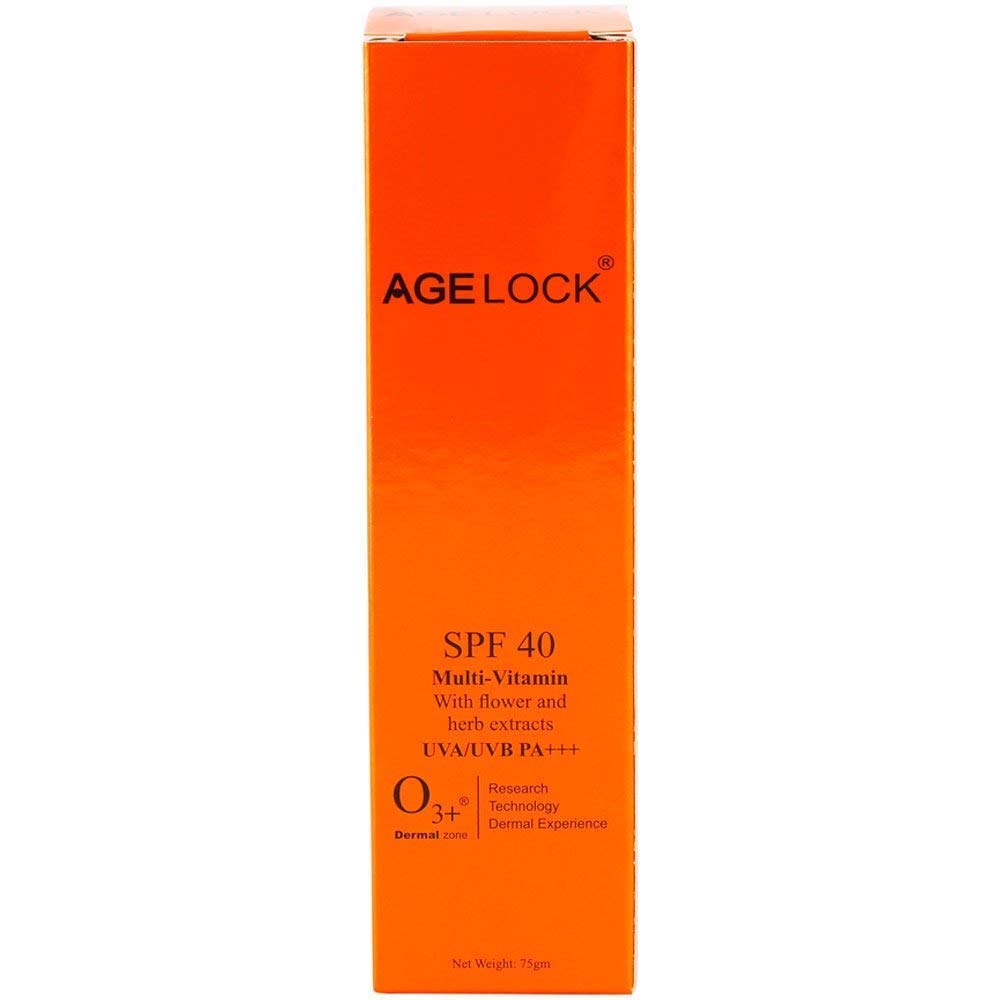 O3+ Agelock SPF 40 Multi-Vitamin with Flower and Herb Extracts (75gm)