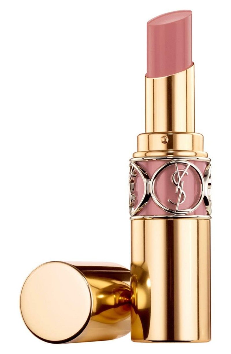 Yves Saint Laurent Rouge Volupte Shine Lipstick - Hydrating Oil-in-Stick | 44 Nude Lavalliere