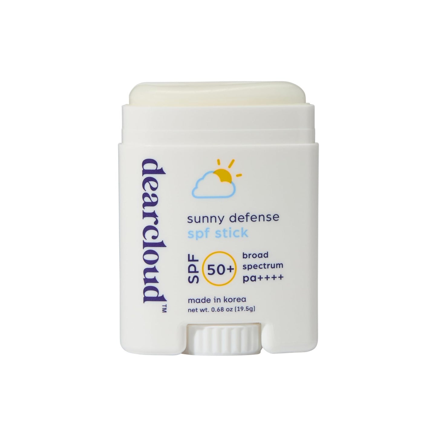dearcloud Sunscreen Stick SPF 50+ PA++++ – Korean Sunscreen (.68 oz)