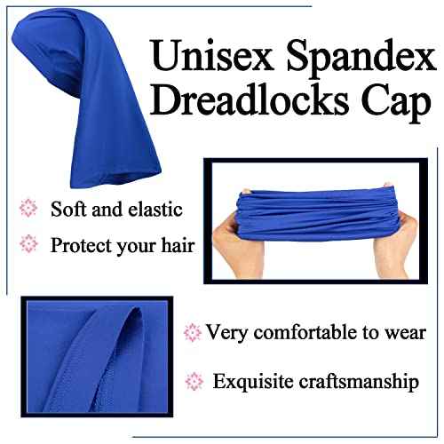 Leeven 4 Pieces Shower Cap for Women Dreadlock Cap