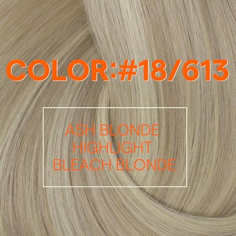 Full Shine Blonde Sew In Weft Hair Extensions Silky Straight Real Hair Wefts Human Hair 105 Grams Sew In Hair Extensions Ash Blonde Highlight Remy Bundles 24 Inch
