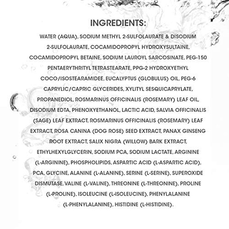 SEVEN Hair Care Cubica Clarifying Shampoo for Women & Men, Detox and Minimize Dry Scalp + Buildup with Rosemary, Eucalyptus & Rose Hip Oil, Cruelty Free, Sulfate Free, Made in USA