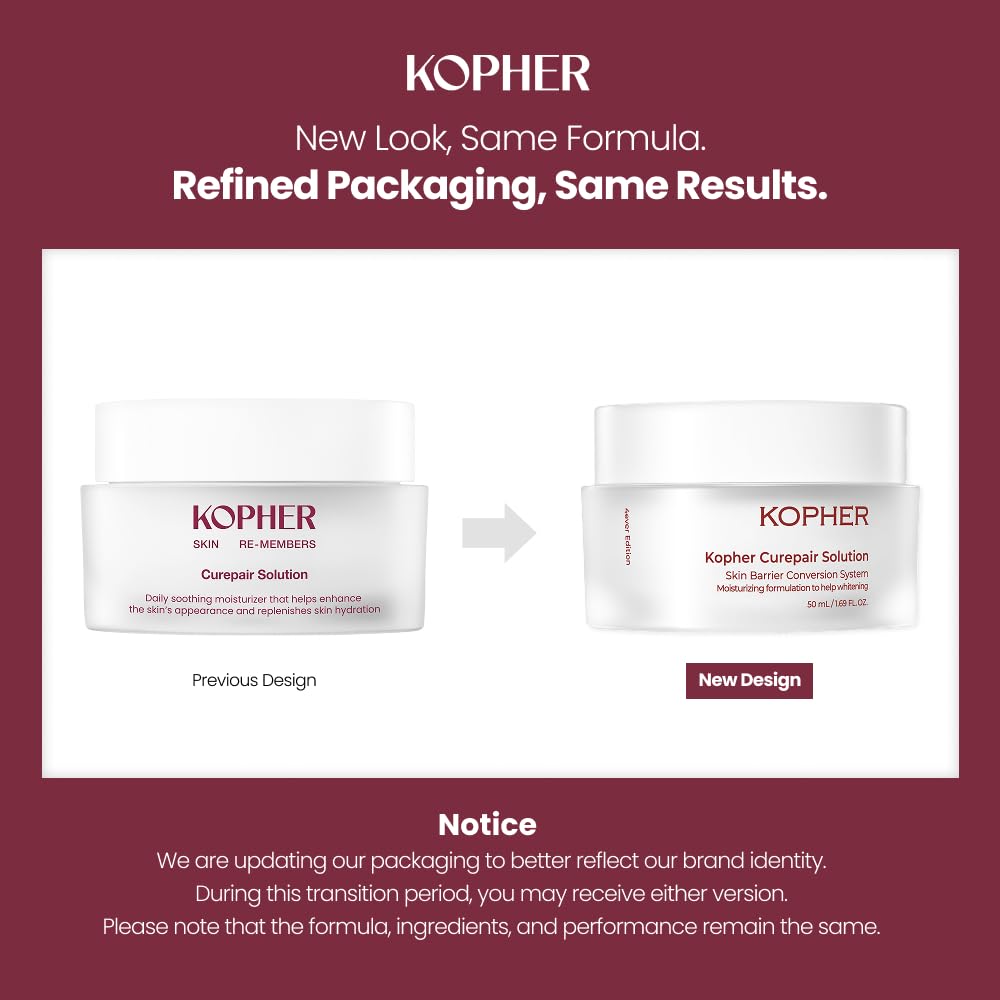 Kopher [4Ever Edition] Solution Cream, facial moisturizer for all skin types 1.69 fl. oz.