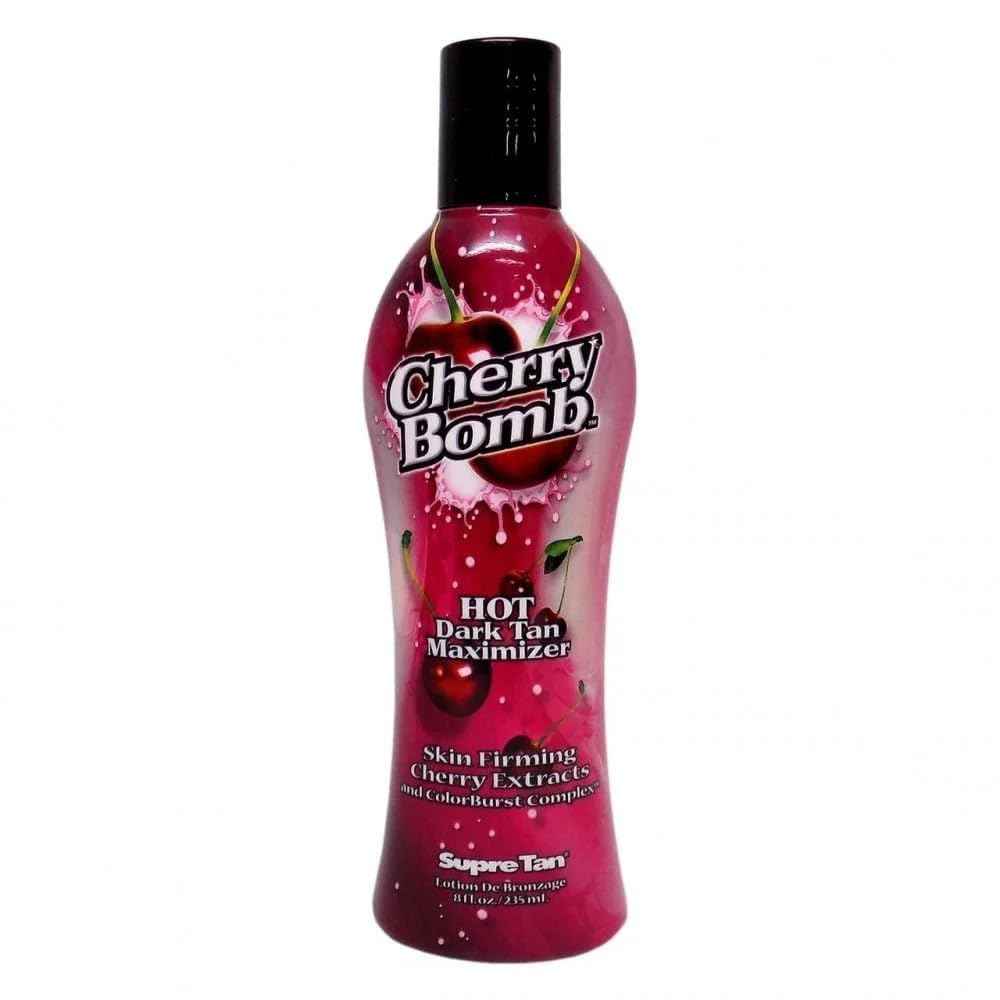 Supre Cherry Bomb Red Hot Dark Accelerator Tanning Lotion 8 oz.