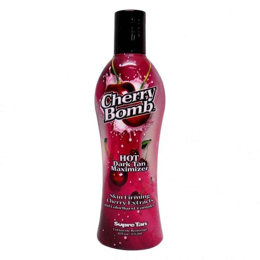 Supre Cherry Bomb Red Hot Dark Accelerator Tanning Lotion 8 oz.