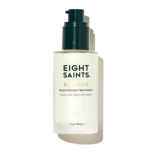 Eight Saints Soulmate Lotion Based 15% Glycolic Acid Serum For Women, Anti Aging Serum for Face, Reduce Wrinkles, Fine Lines, and Smooth Skin, with Hyaluronic Acid, Vitamin B5 & Vitamin E, 1.7 Ounce