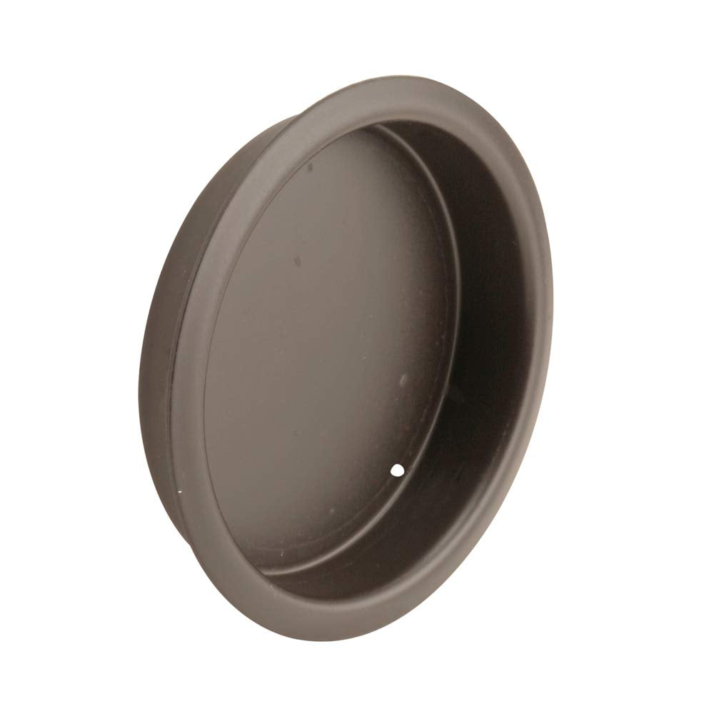 Prime-Line N 7208 2 In. Classic Bronze Closet Door Finger Pull (2 Pack)